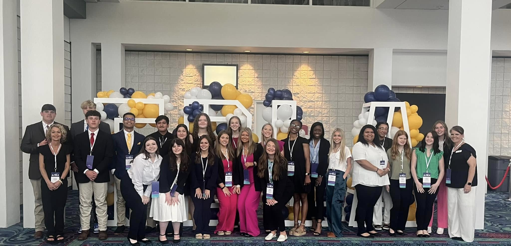 FBLA Members and Staff at State Conference