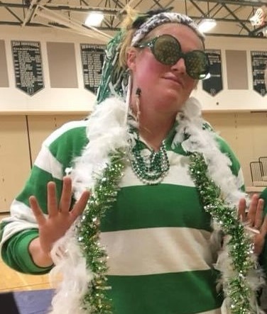 Green and white day at Donegal High School