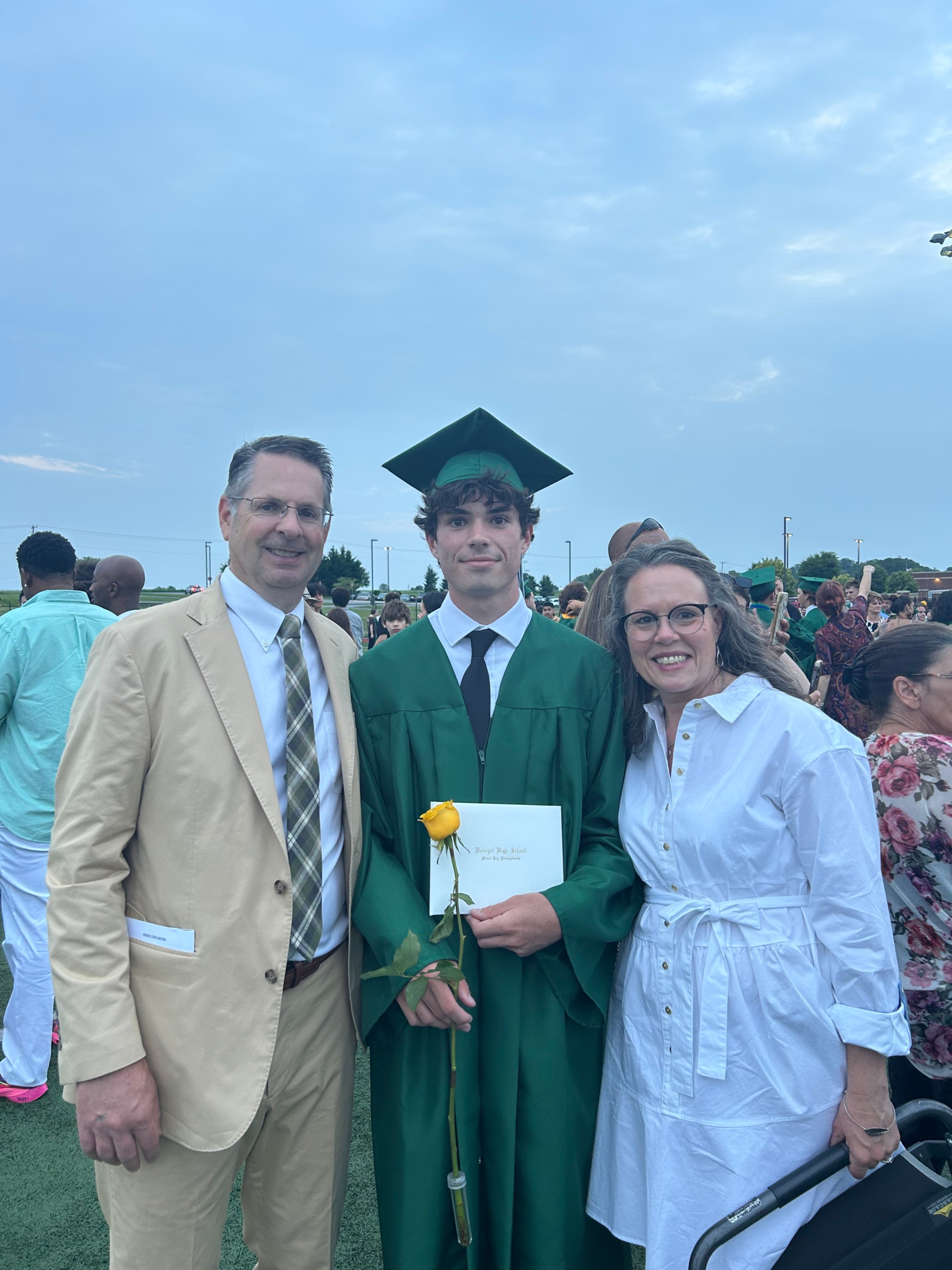 Family with graduate