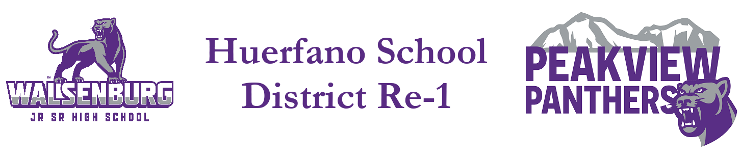 Huerfano School District Re-1 Logo