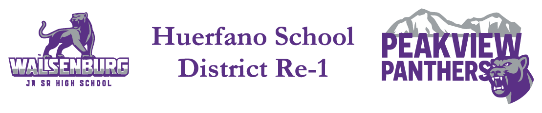Huerfano School District Re-1 Logo