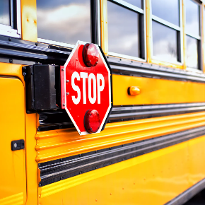 School Bus Stop sign