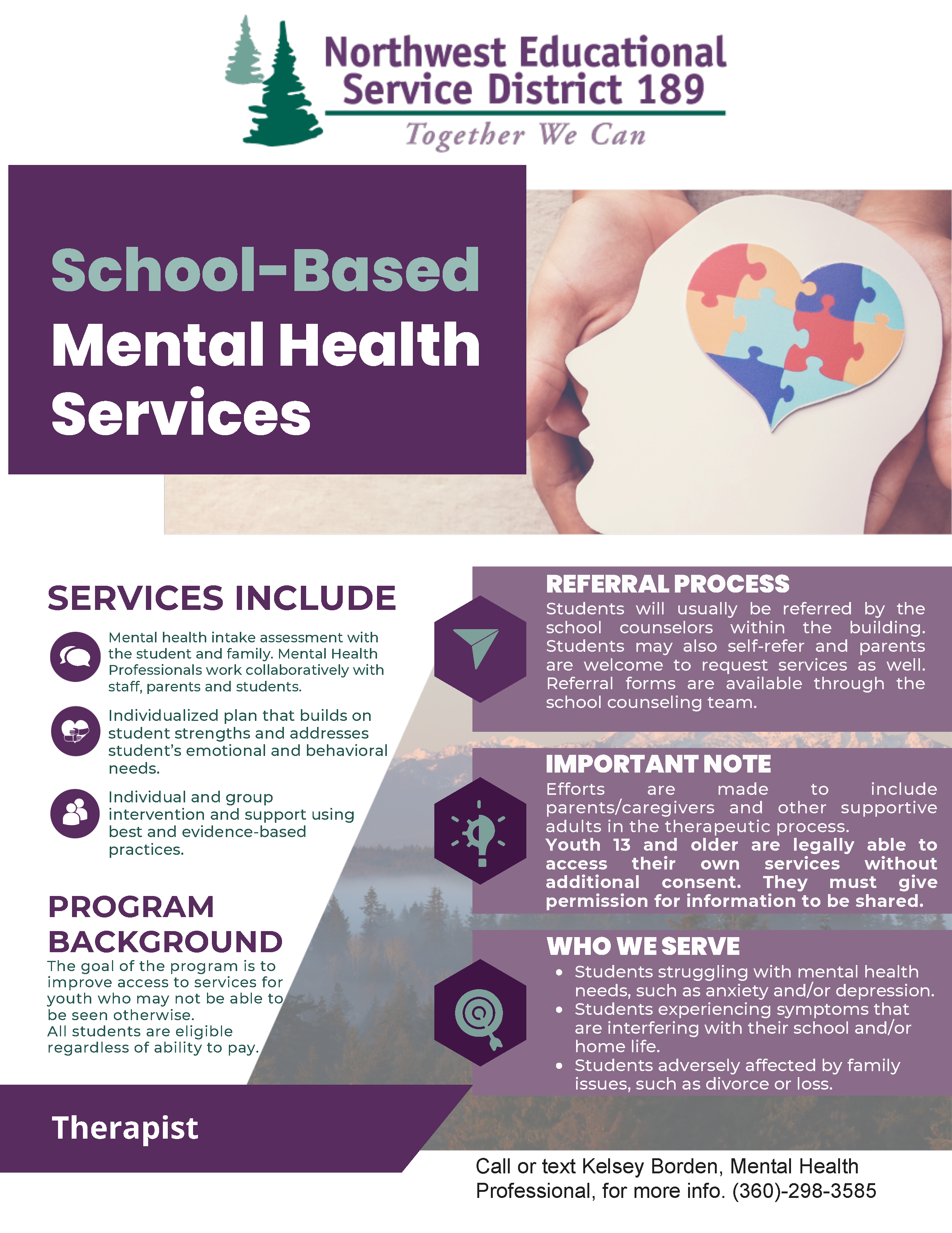 School-Based Mental Health Services