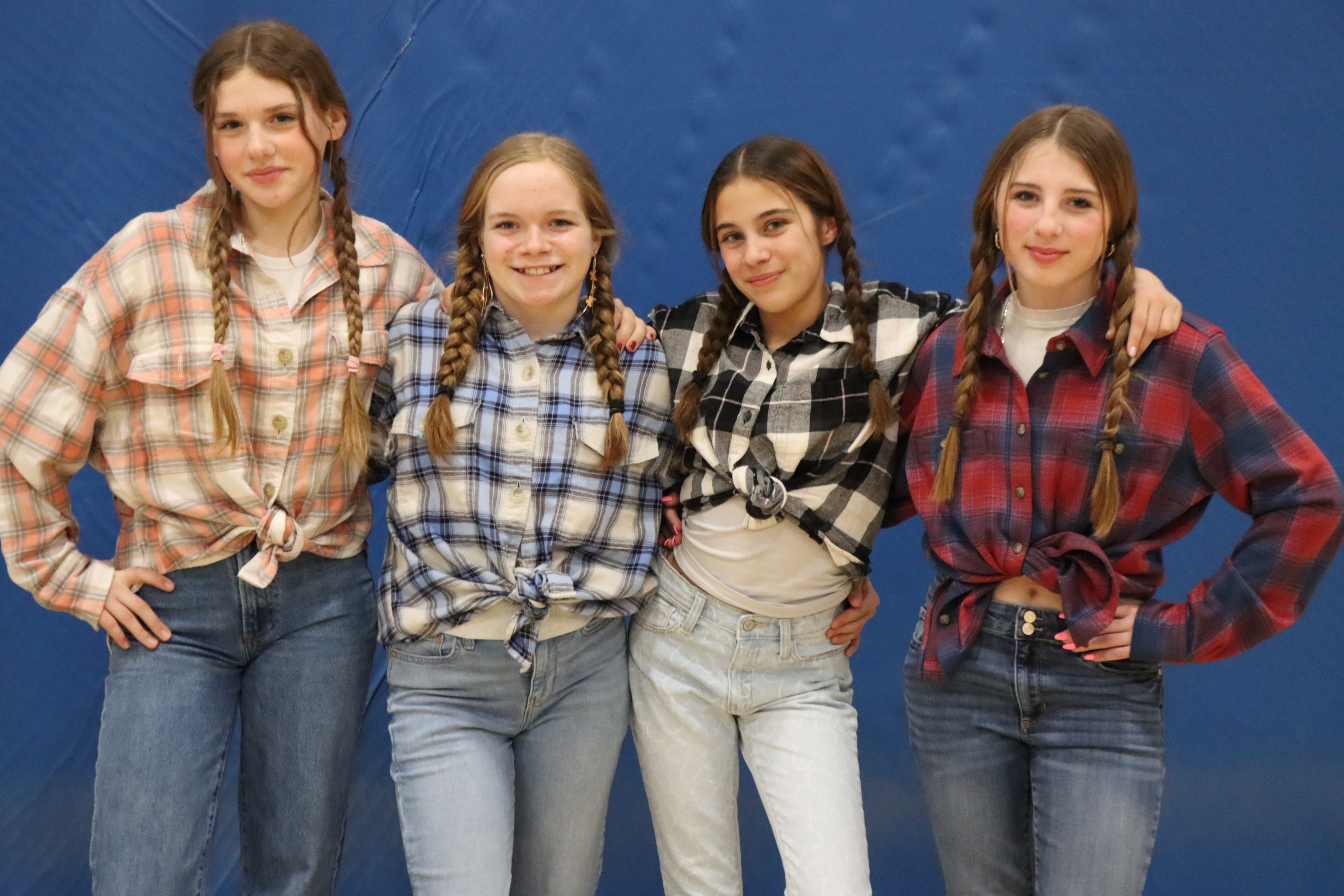 Dance ensemble of Cotton Eye Joe