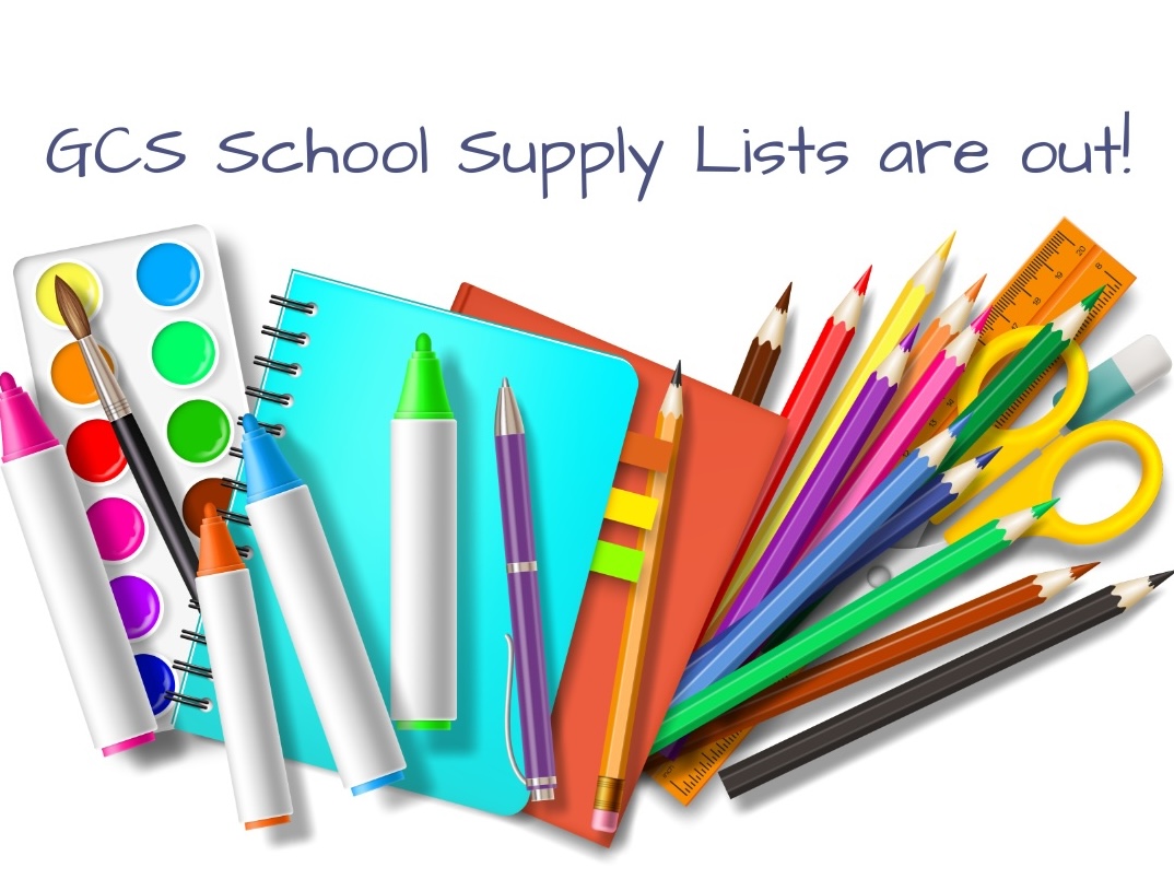 GCS School Supply Lists 26-27