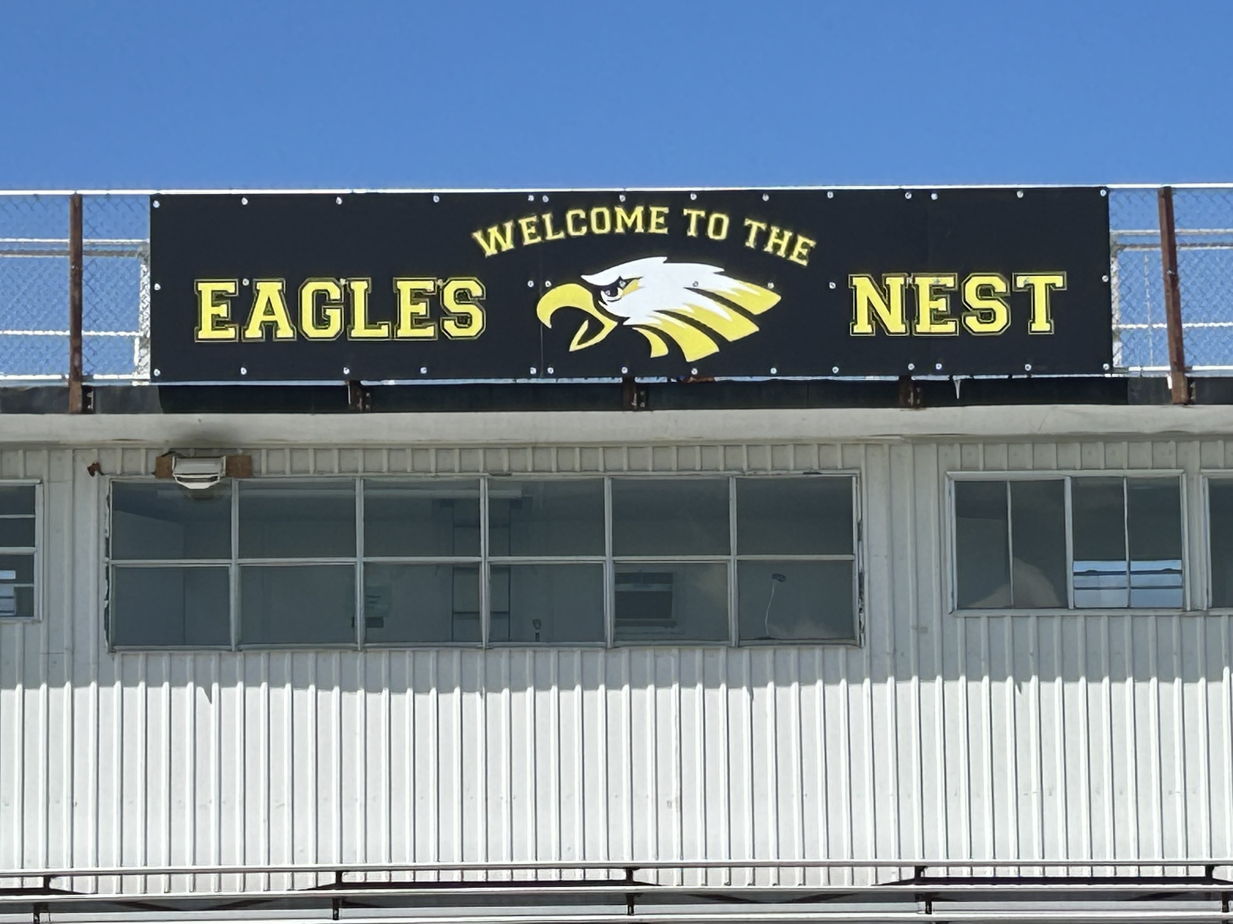 New Press Box Sign