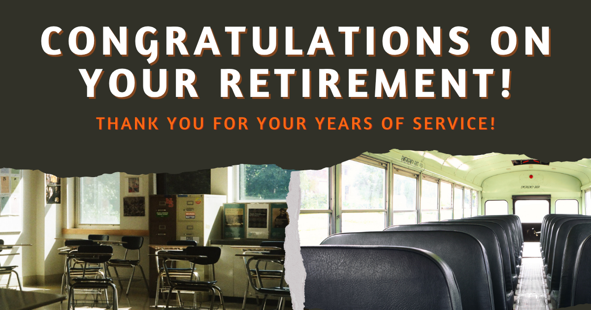 Thank You to Our June Retirees