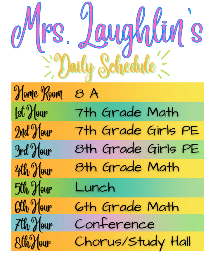 Mrs. Laughlin's Class Page - Paris Community Unit School District 4