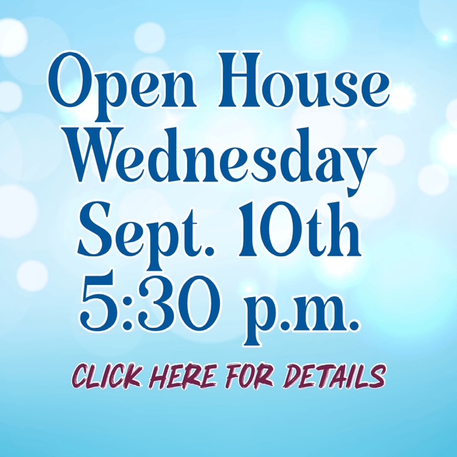 Open House Letter from Principal