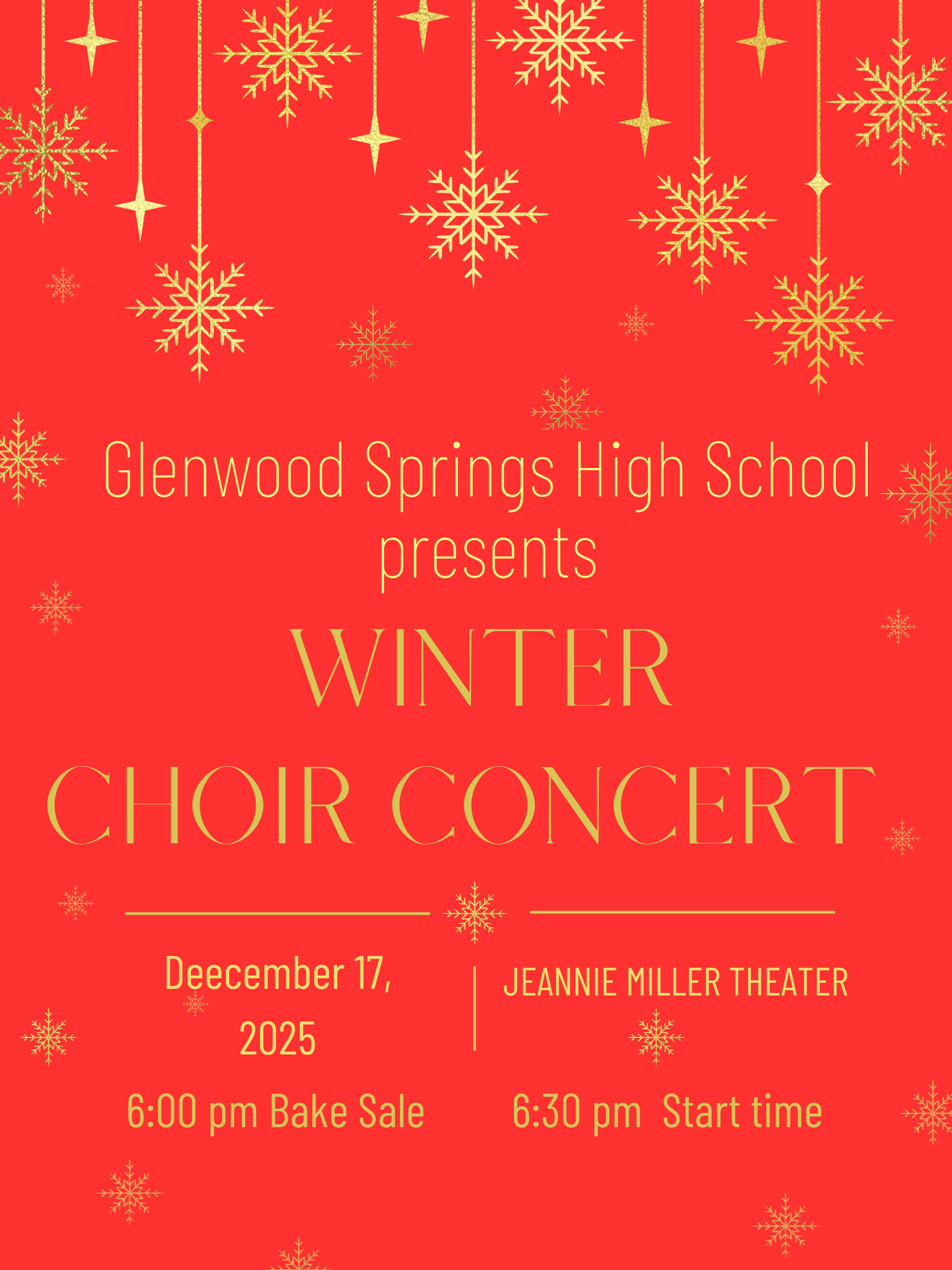 Winter Choir Concert
