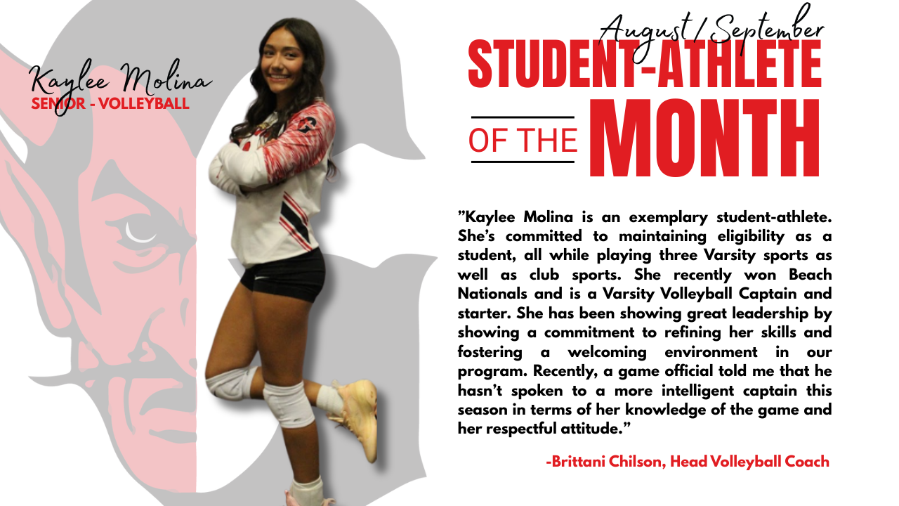 athlete of the month (girl)