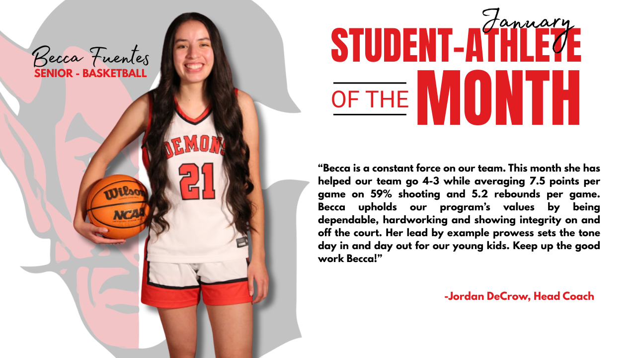 athlete of the month (girl)