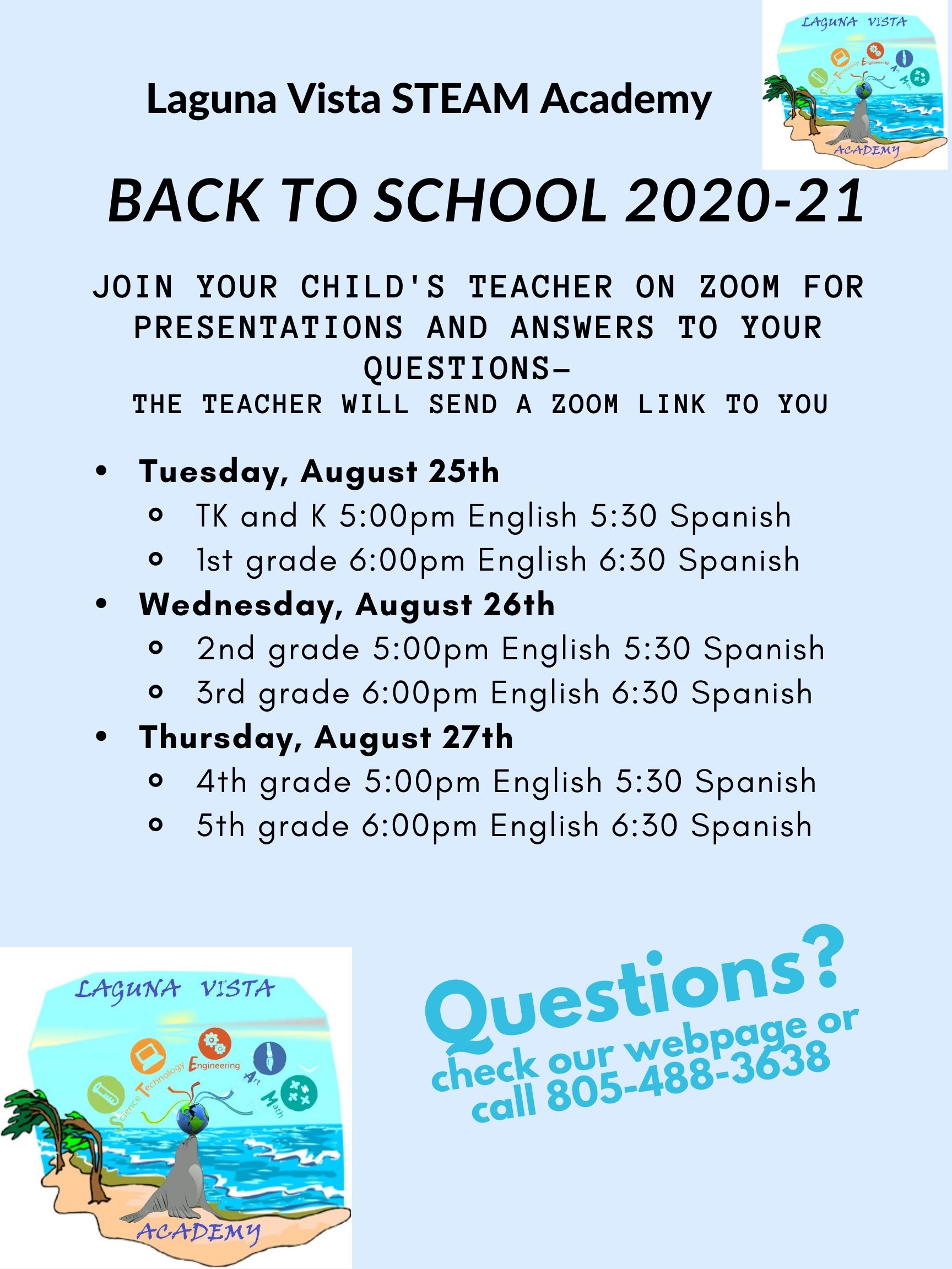 Back to School Night