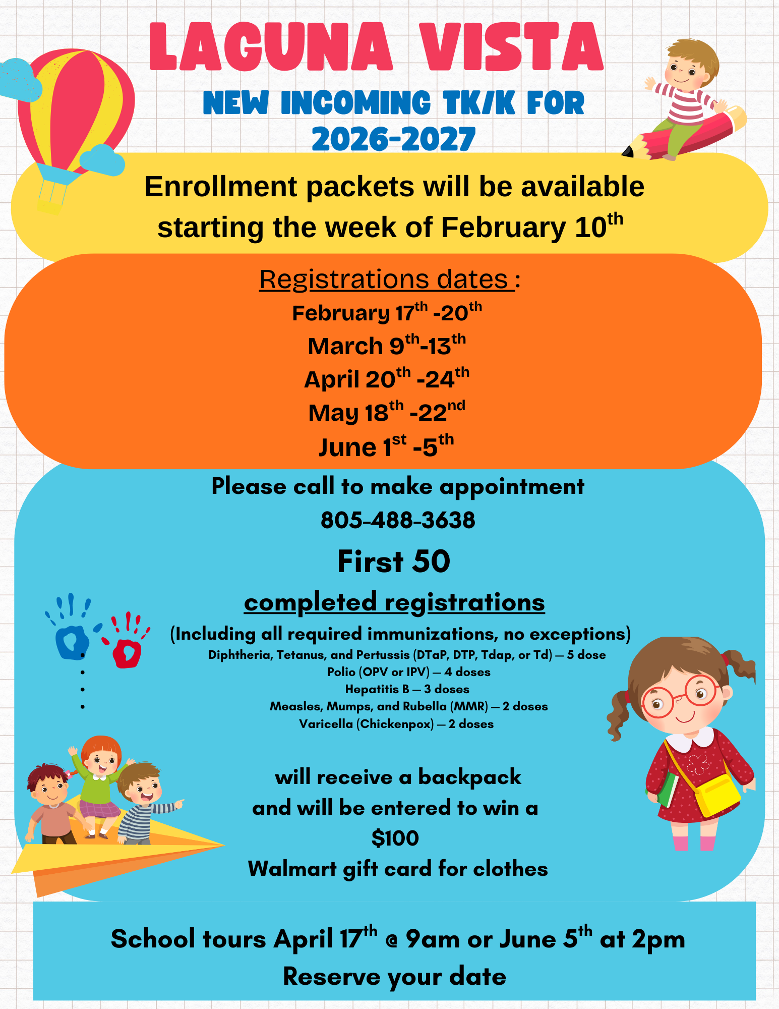 2026-27 TK/Kinder Registration