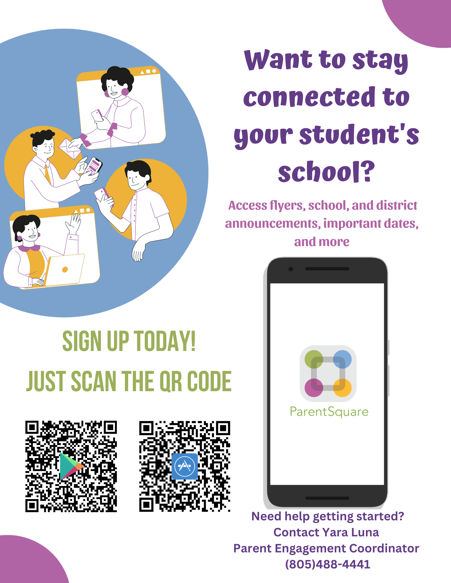 Parent Square-Stay informed!