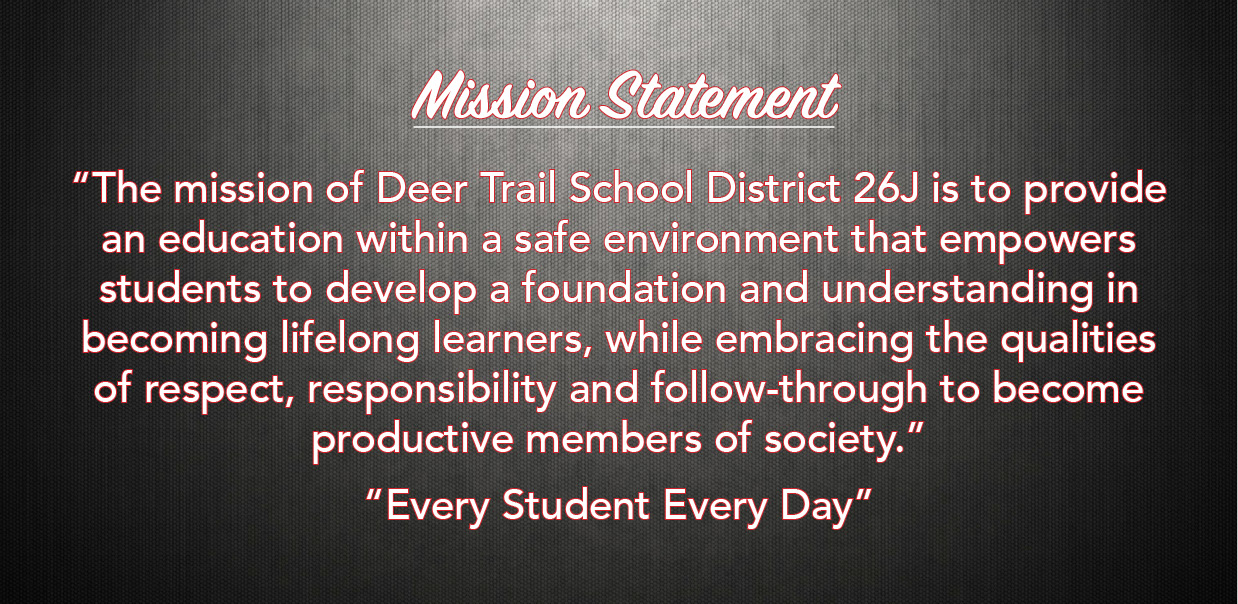 Home Deer Trail School District No. 26J