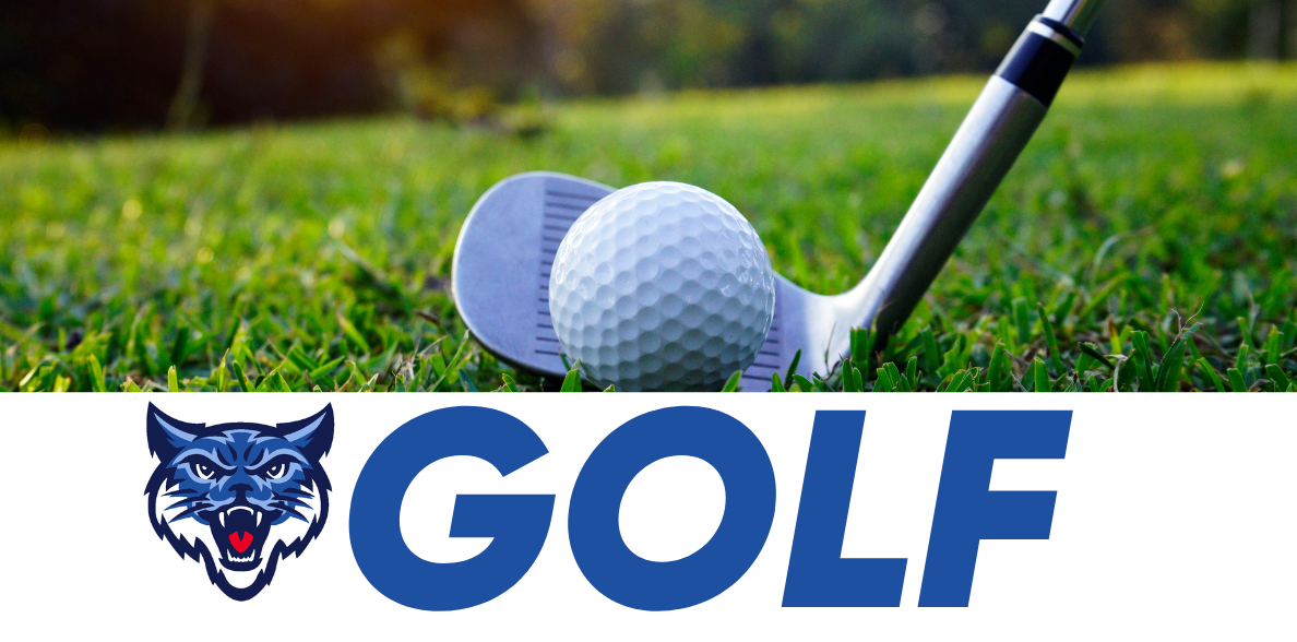 golf club and ball and Hazen logo
