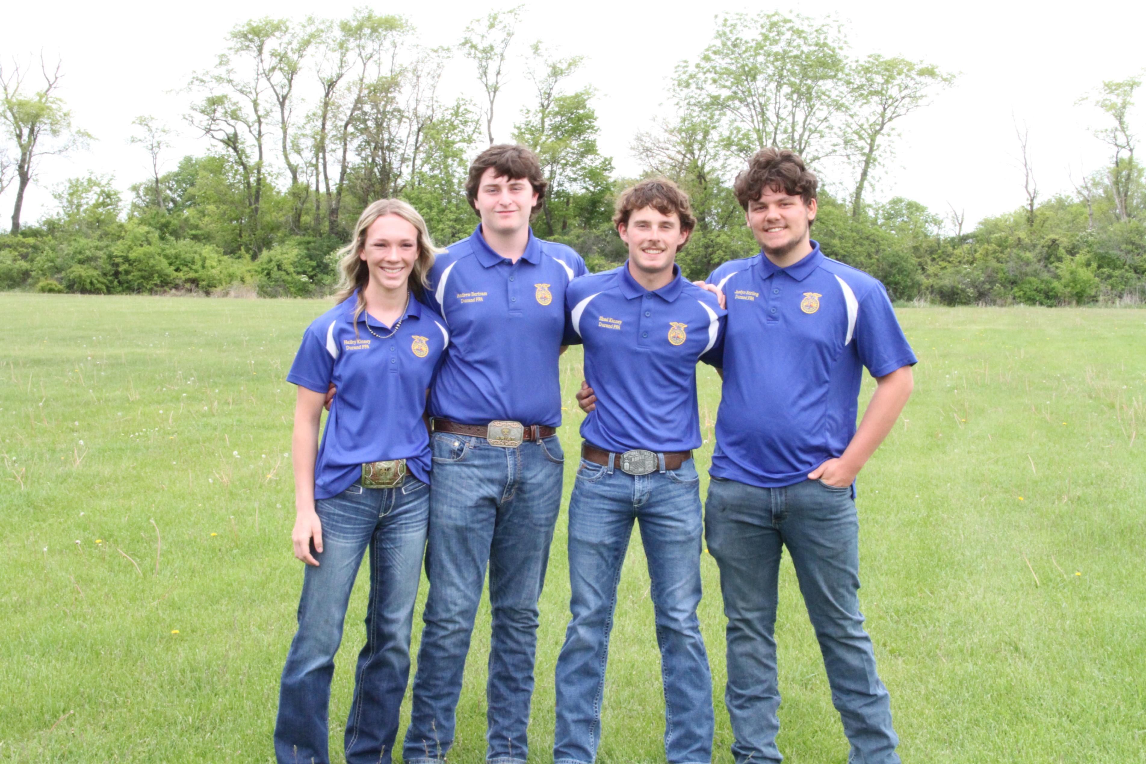 25/26 Durand FFA Officer Team 