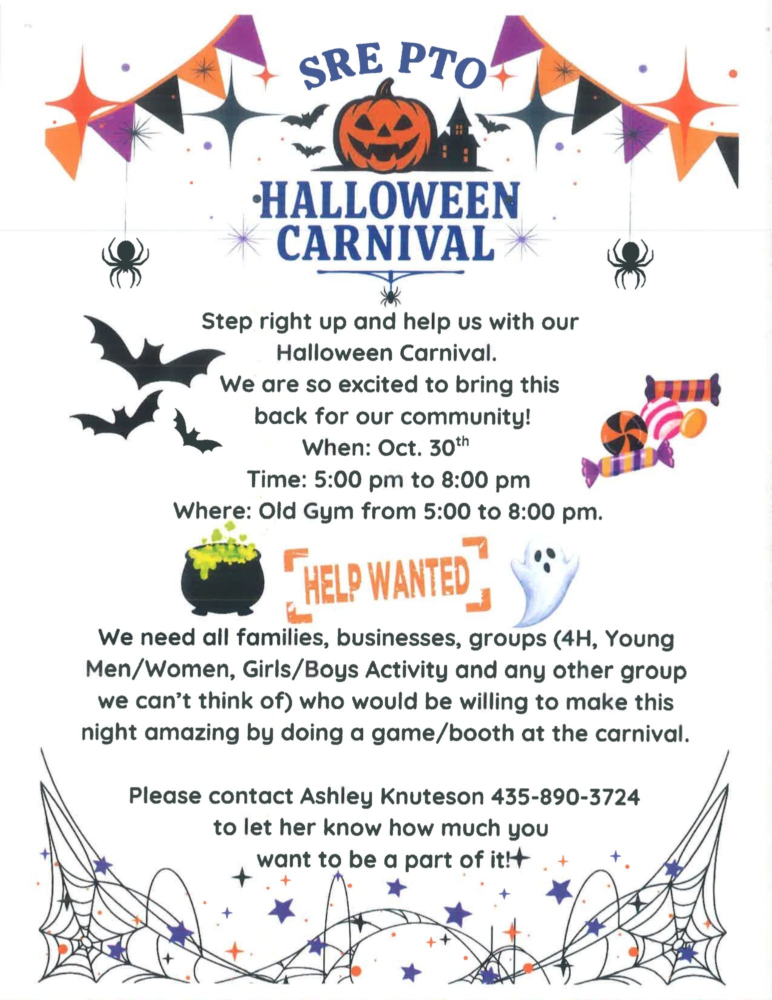 PTO Halloween Carnival