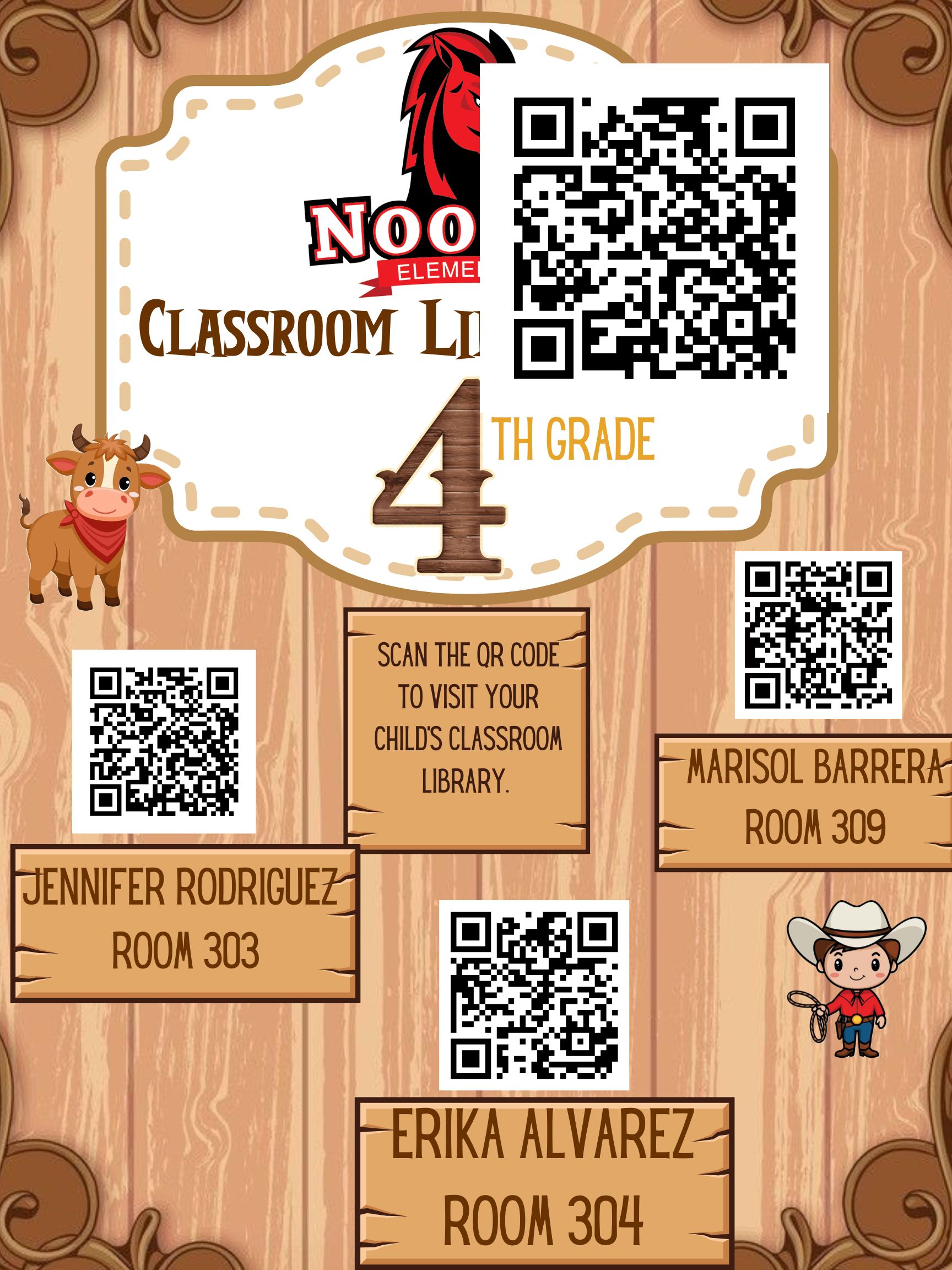 FOURTH GRADE CLASSROON LIBRARY LINKS