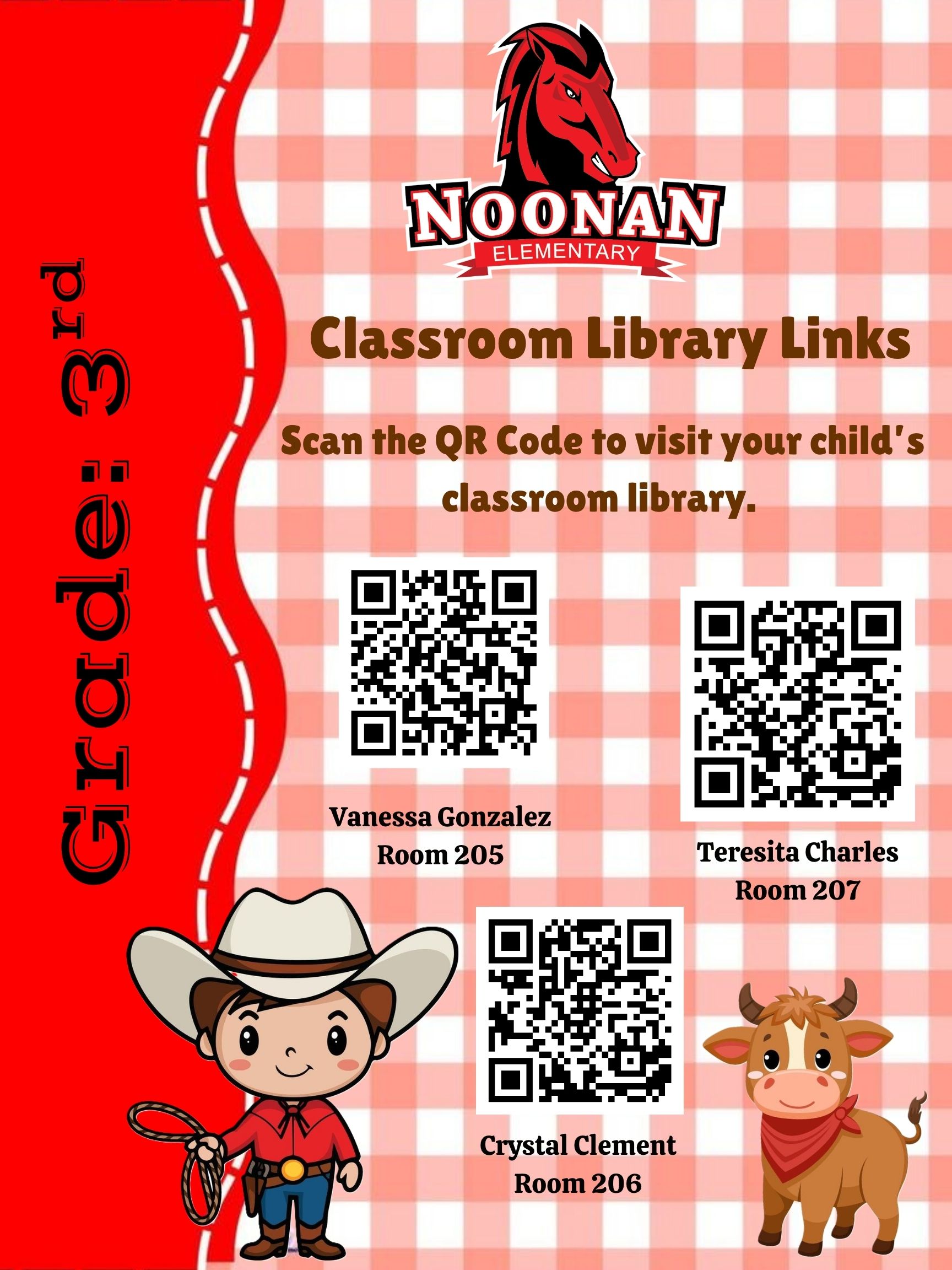 THIRD GRADE CLASSROON LIBRARY LINKS
