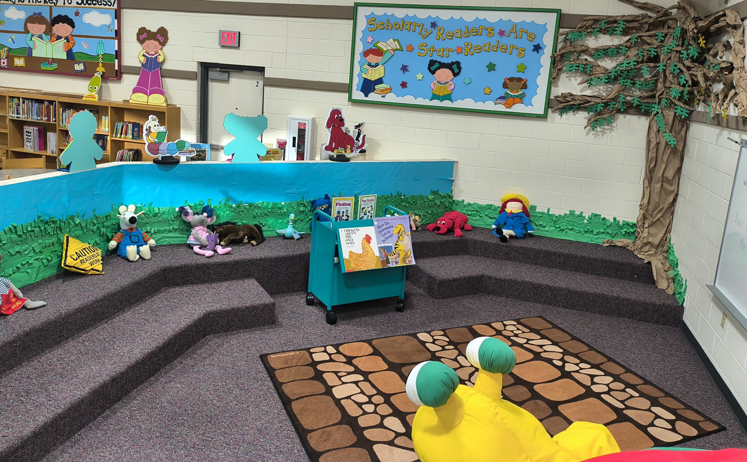 NOONAN ELEMENTARY LIBRARY STORY AREA
