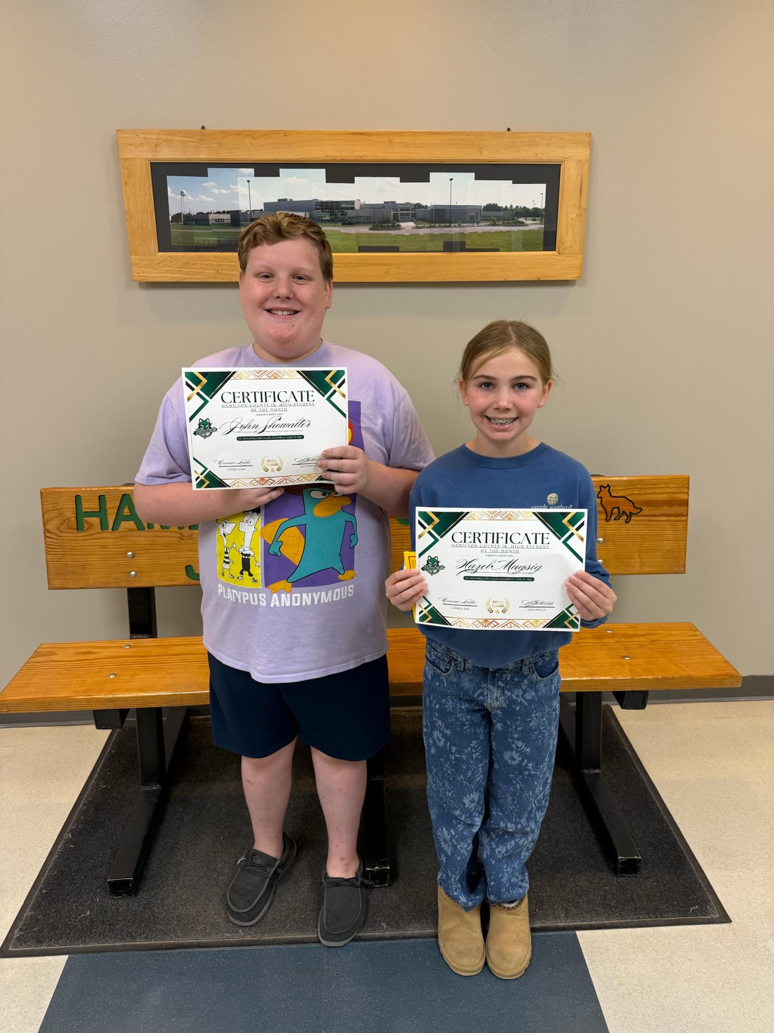 September Students of the Month