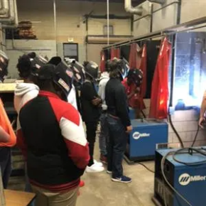 AHS Welding students
