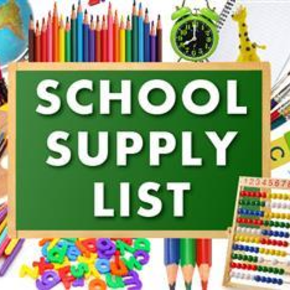 School Supply List image