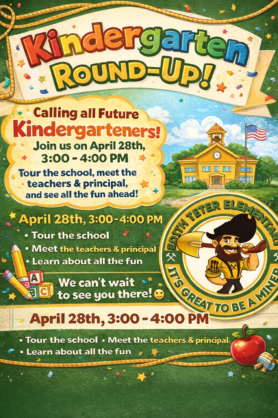 Kindergarten Round Up