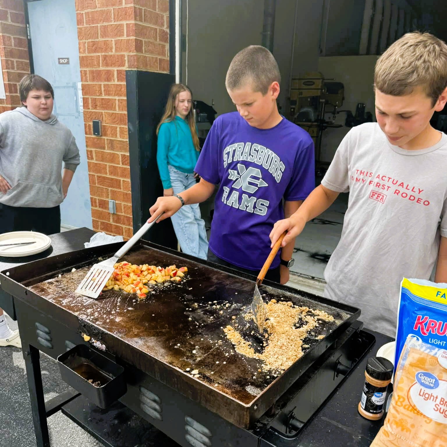 SKMS Students Learn About Virginia Produced Commodities