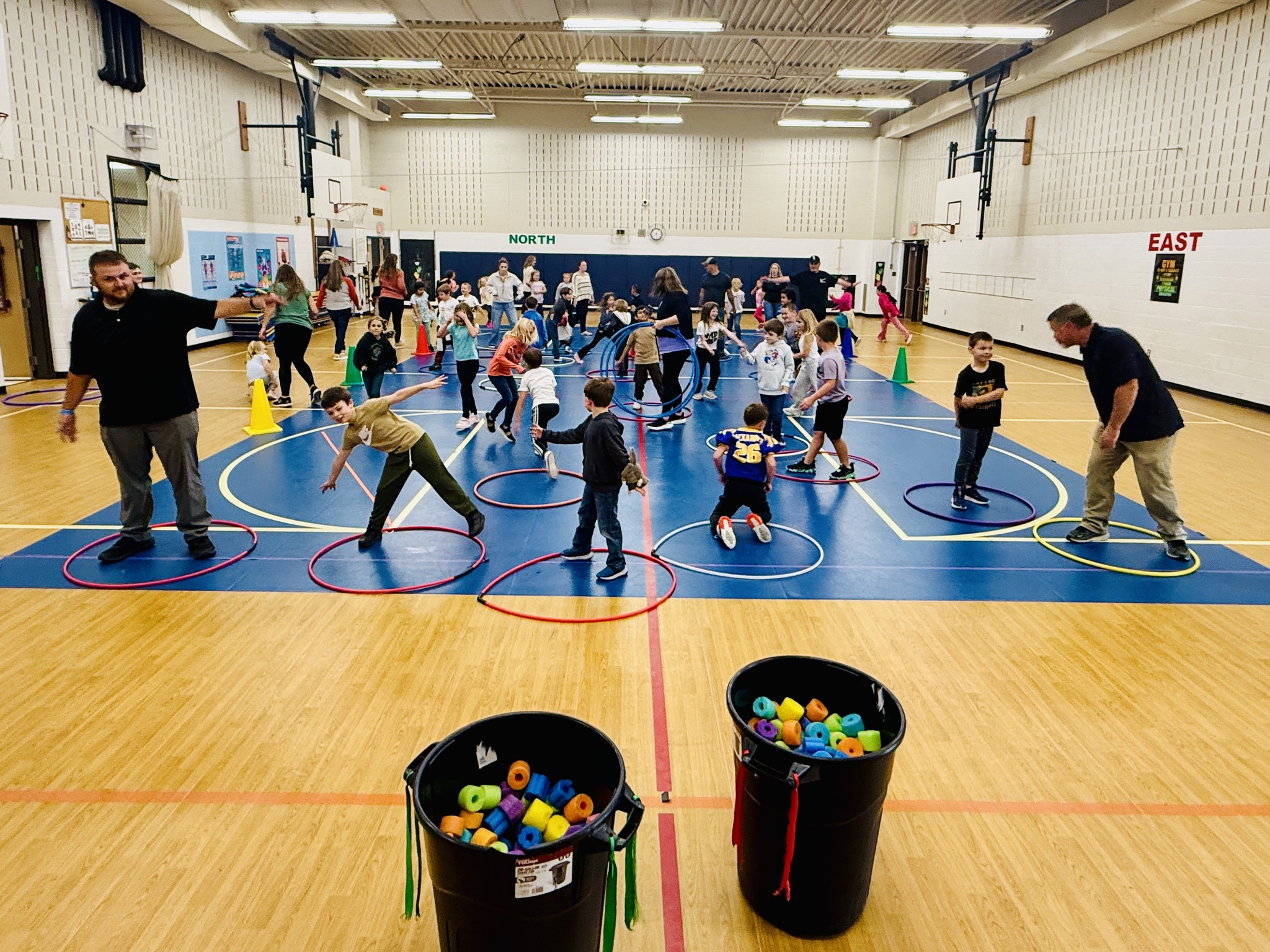 WWRES Holds Bring Your Parent to PE Week