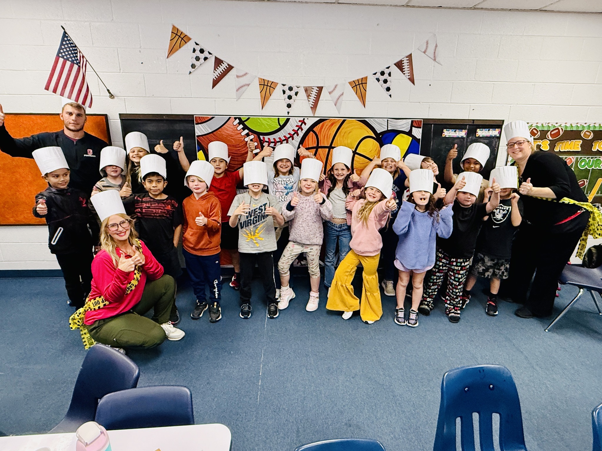 Ashby-Lee 3rd Graders Enjoy Roving Chef Lunch