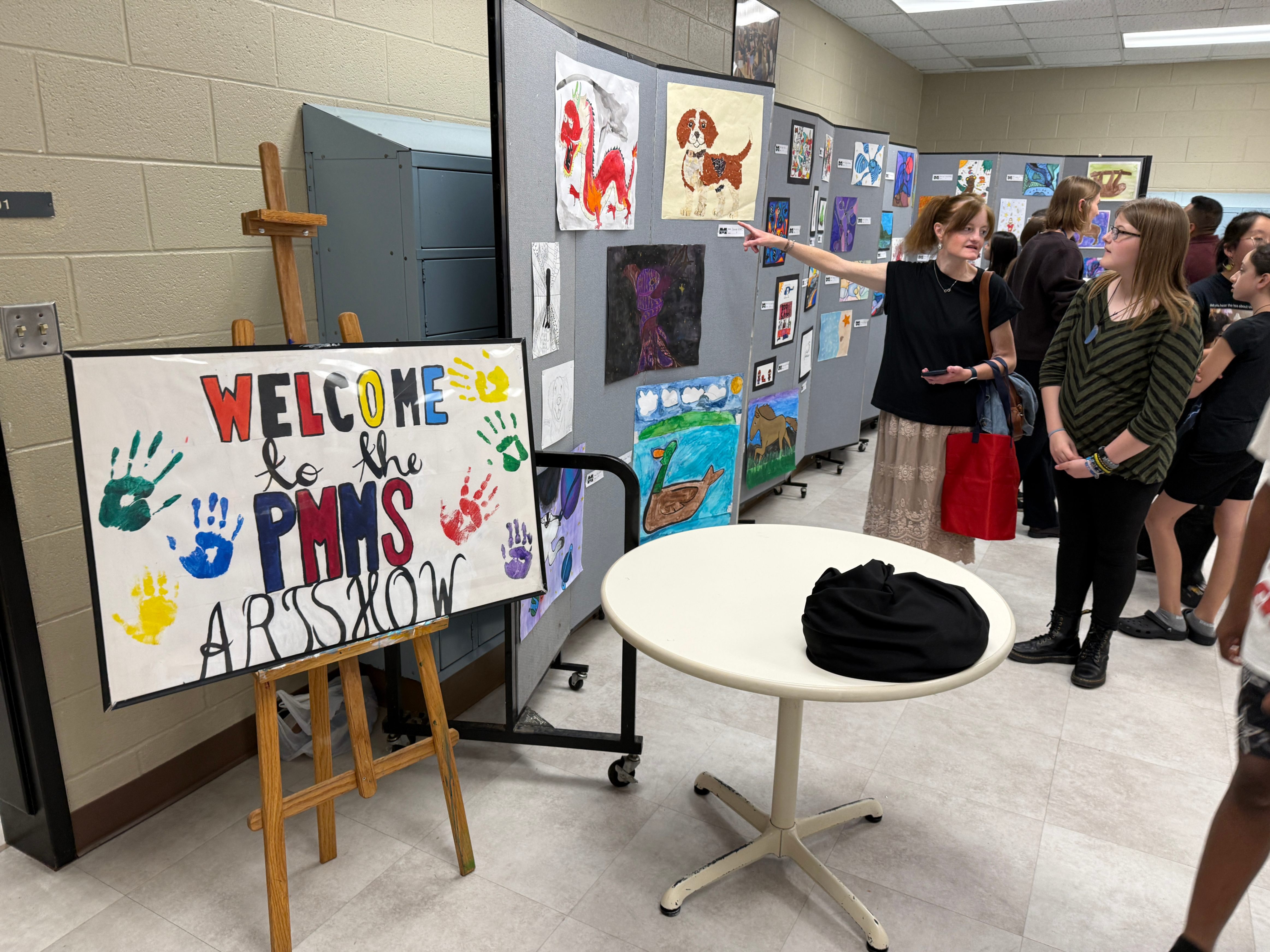 PMMS Shows Off Artwork at Night of the Arts