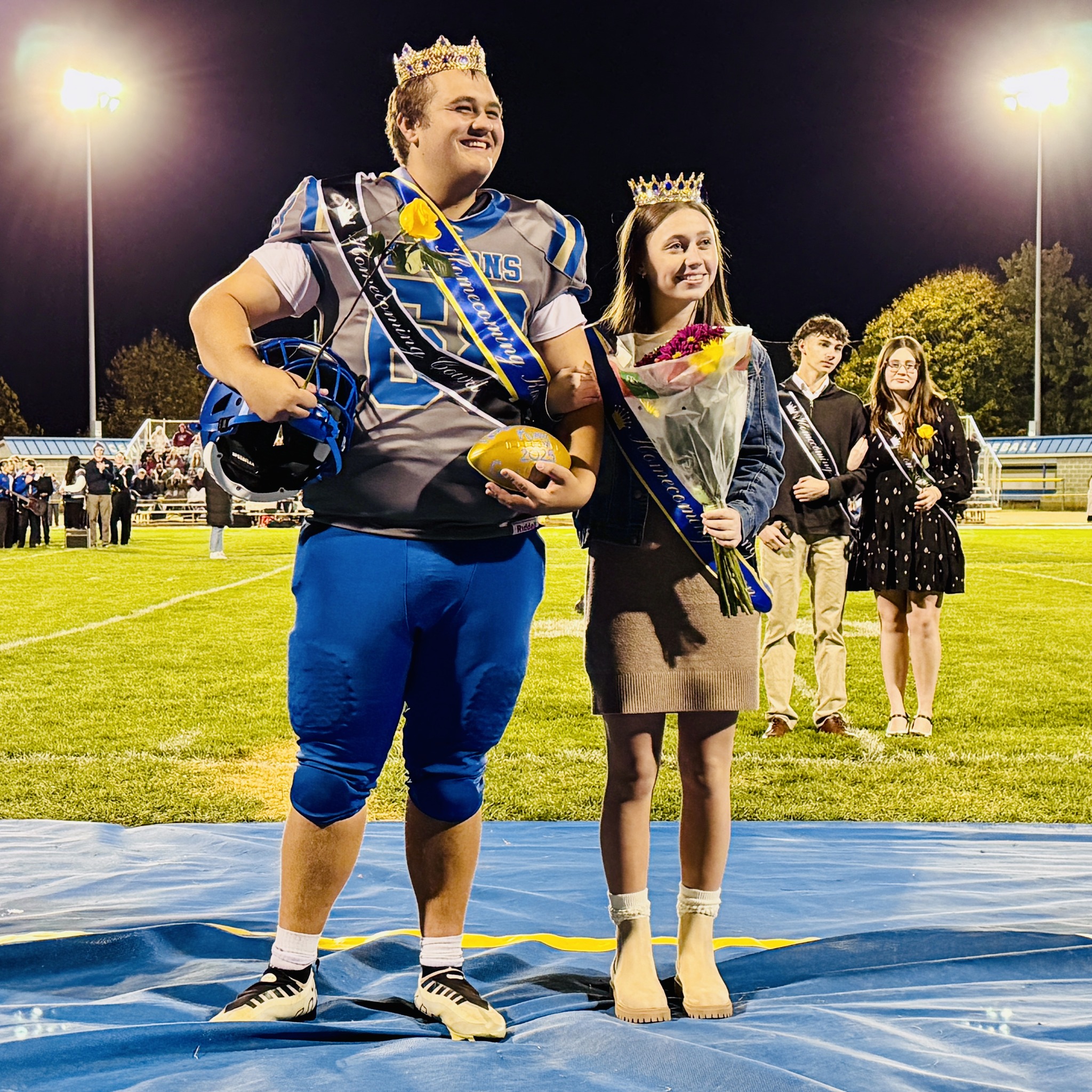 CHS Crowns Homecoming Queen & King