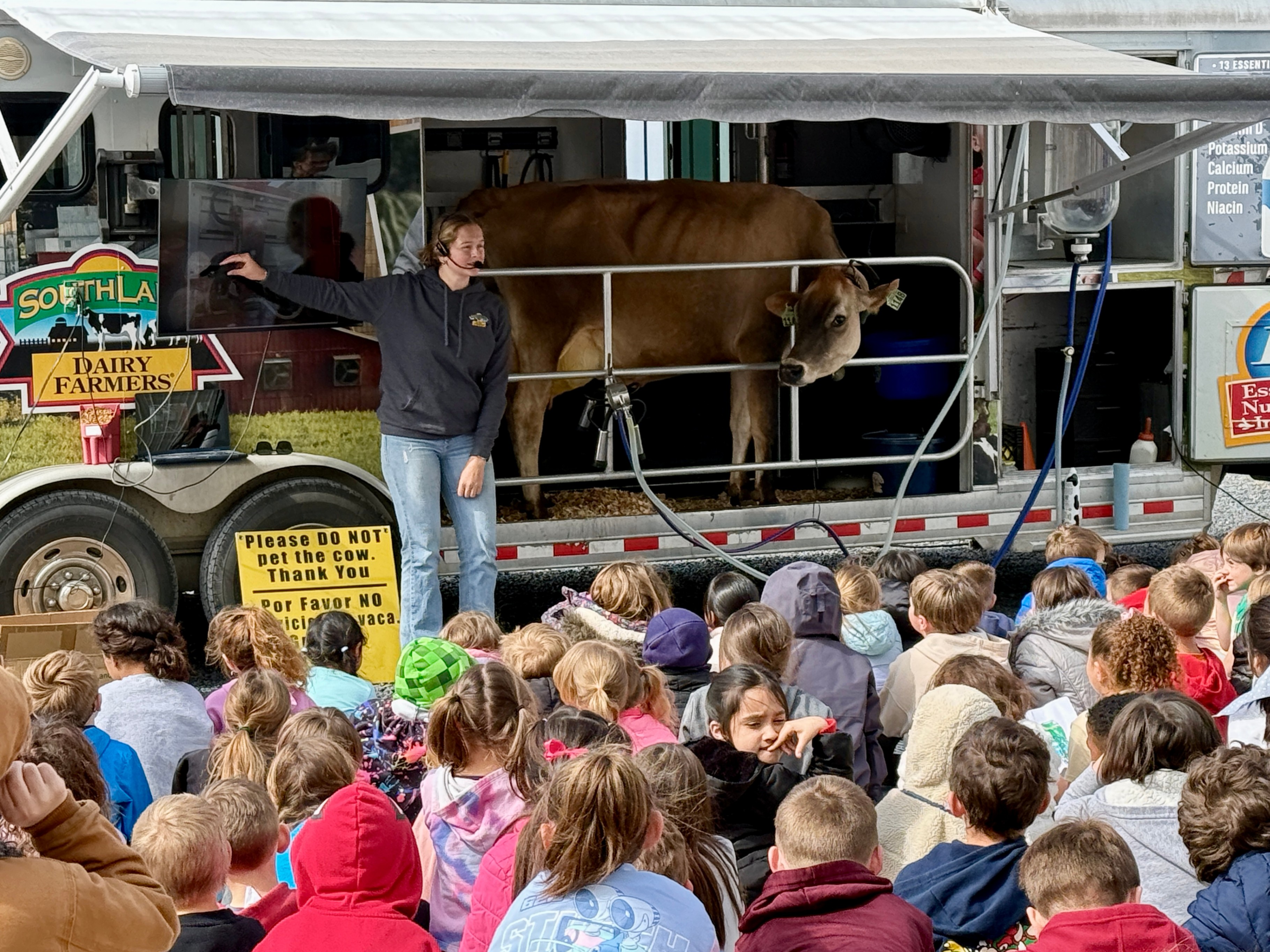 First Graders Experience Andy King Community Ag Day