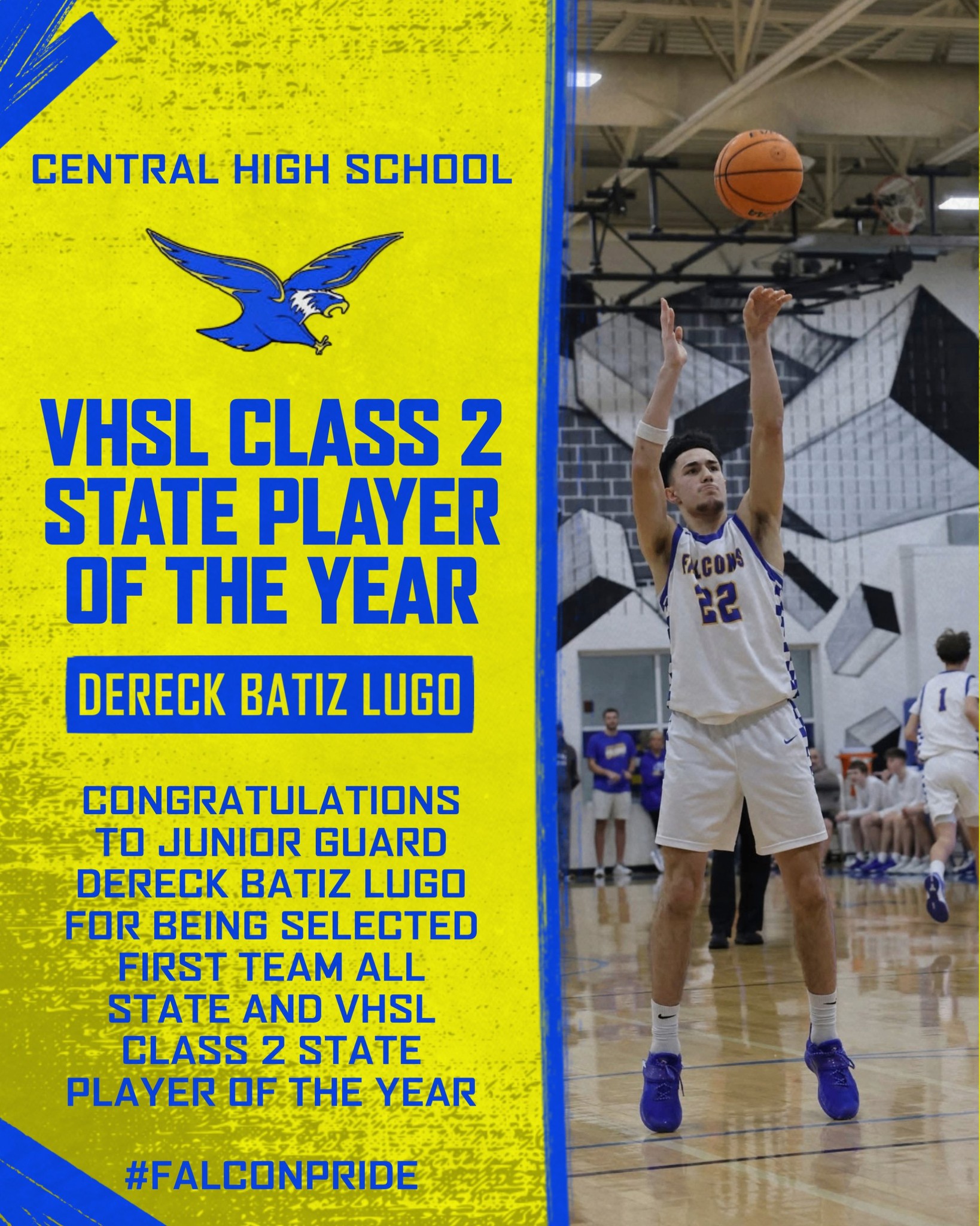 CHS Junior Dereck Batiz Lugo Named Class 2 Player of the Year