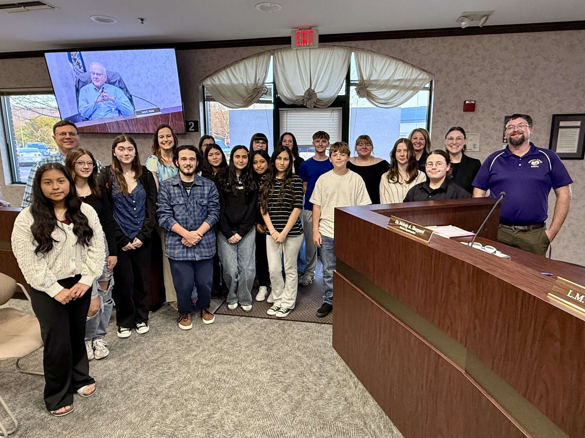 FFA Students, Wrestling State Champion Among Those Recognized at April School Board Meeting
