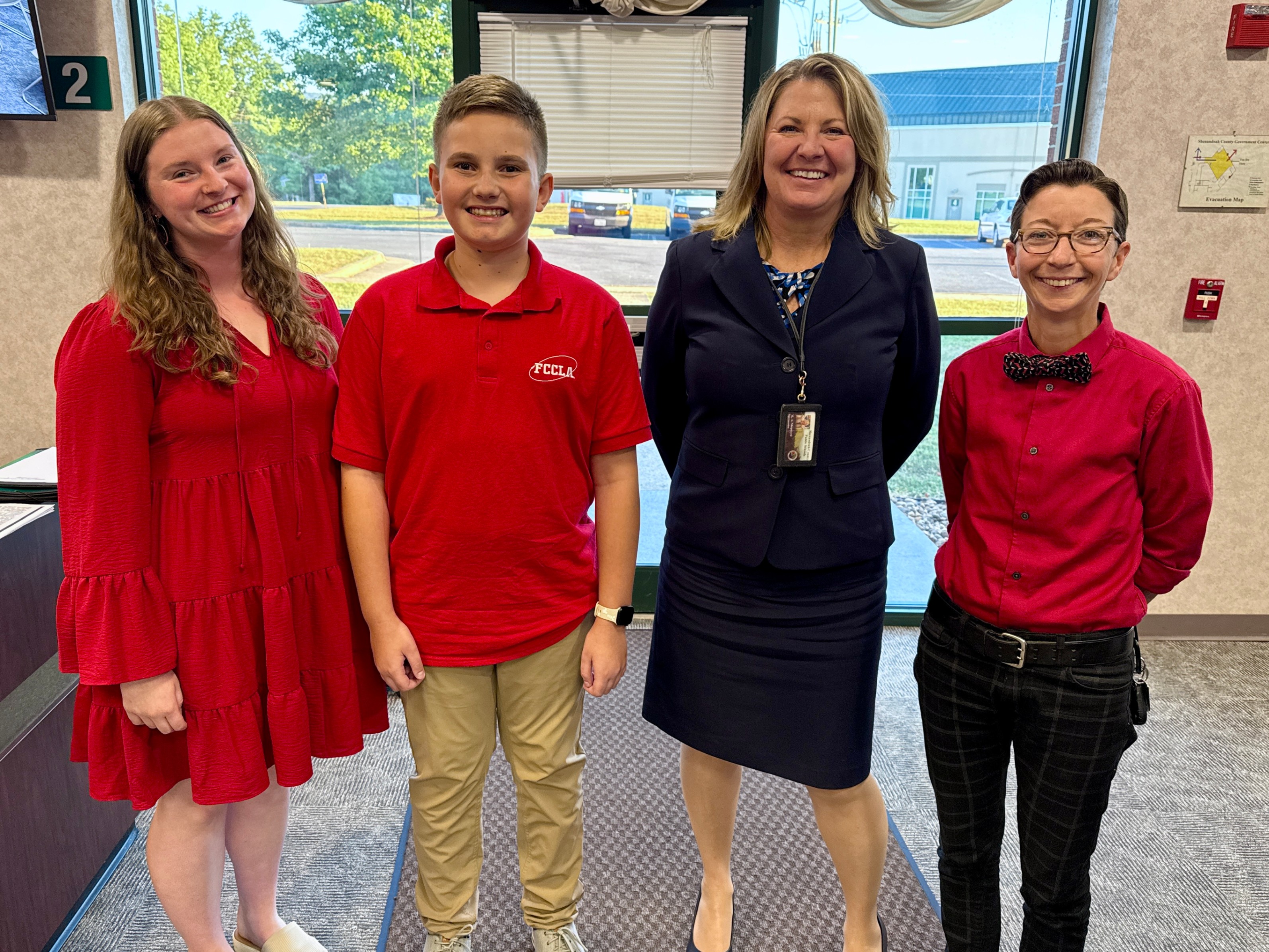FCCLA & FFA Students Recognized at September School Board Meeting