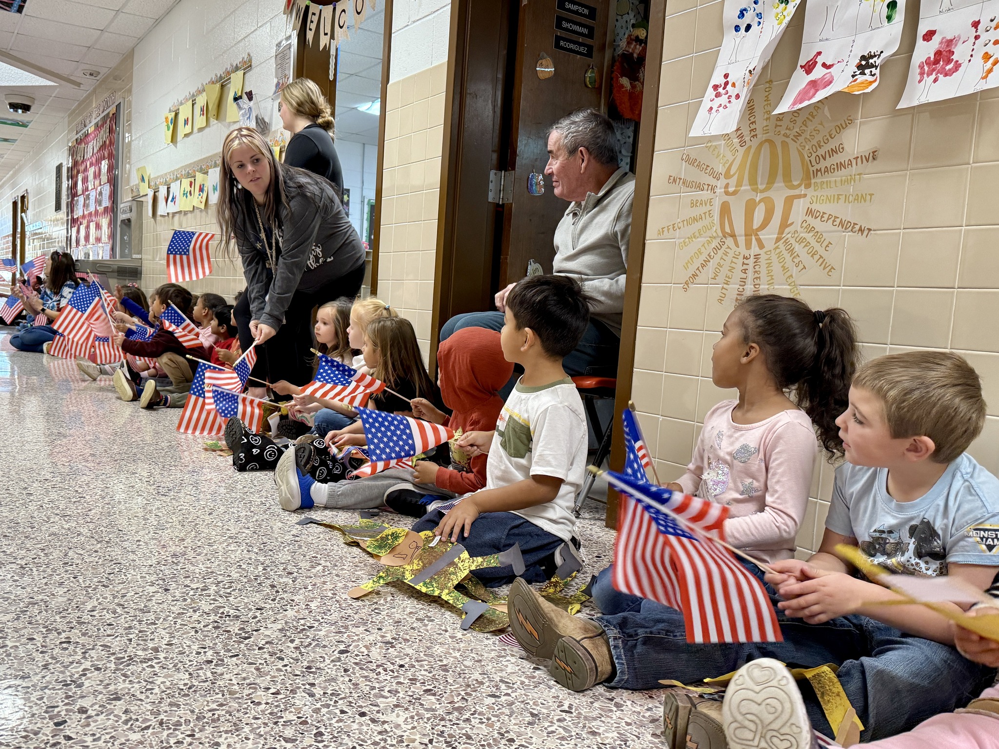 ALES Hosts Veterans Day Parade