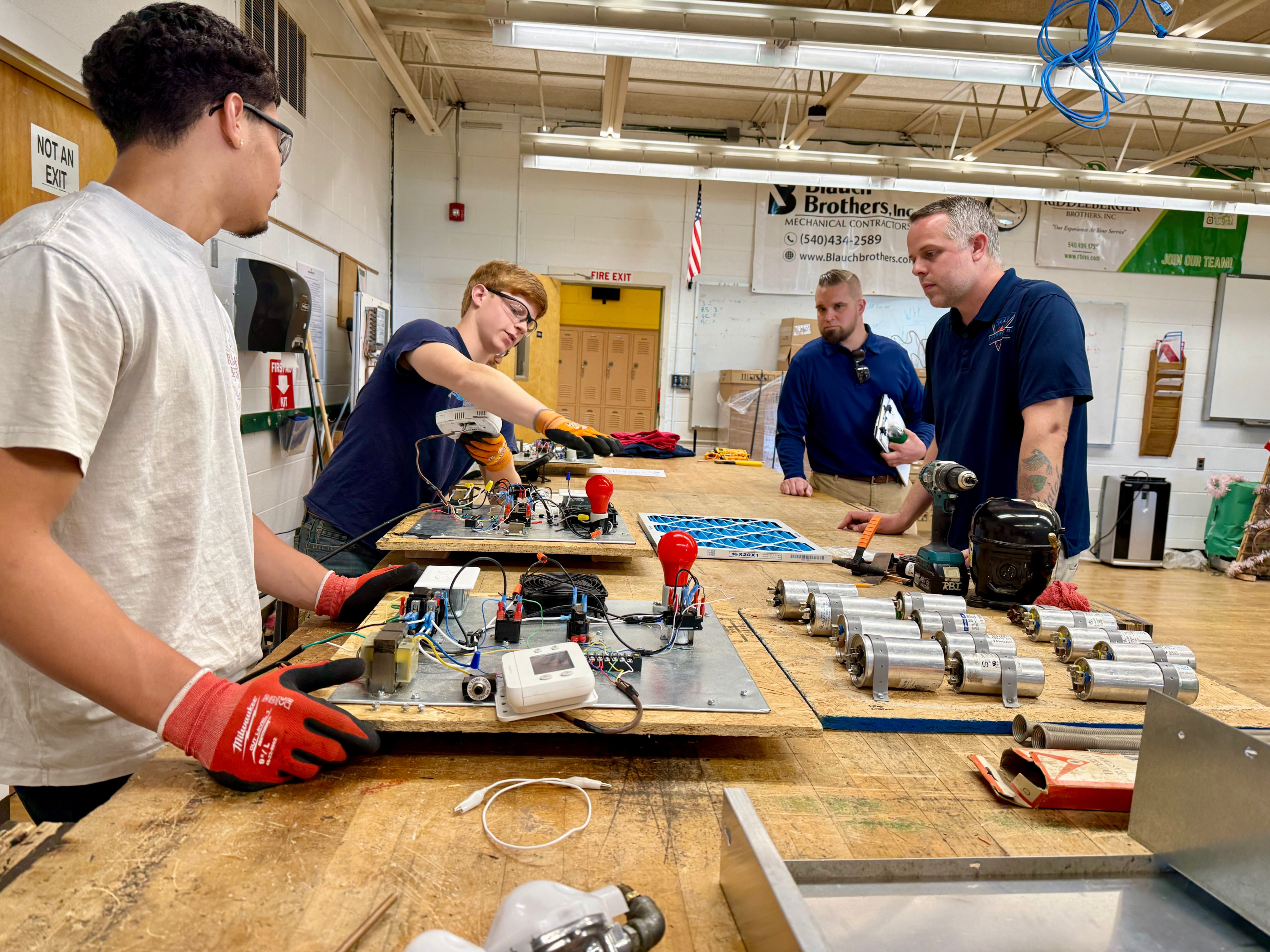 Triplett Career Fair in Action Puts Students in Front of Employers