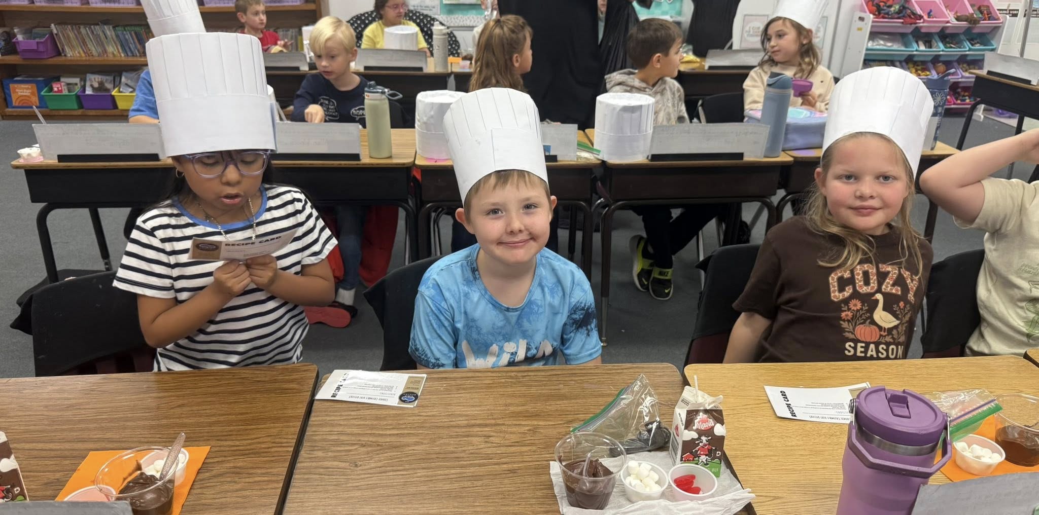 SHES 2nd Graders Take Part In Roving Chef Event