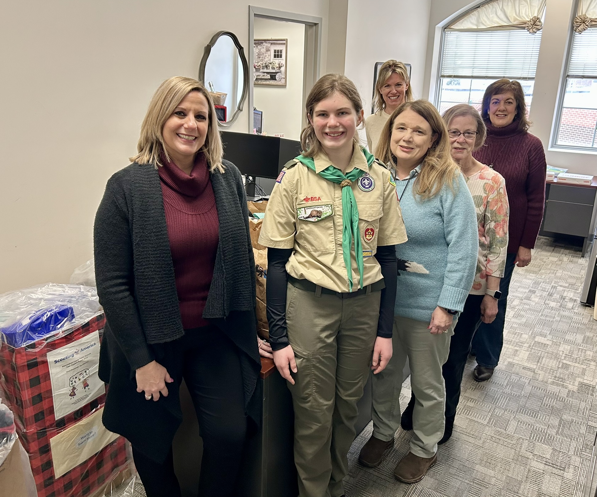 Eagle Scout Donates 11,000+ Items to SCPS for Hygiene Drive