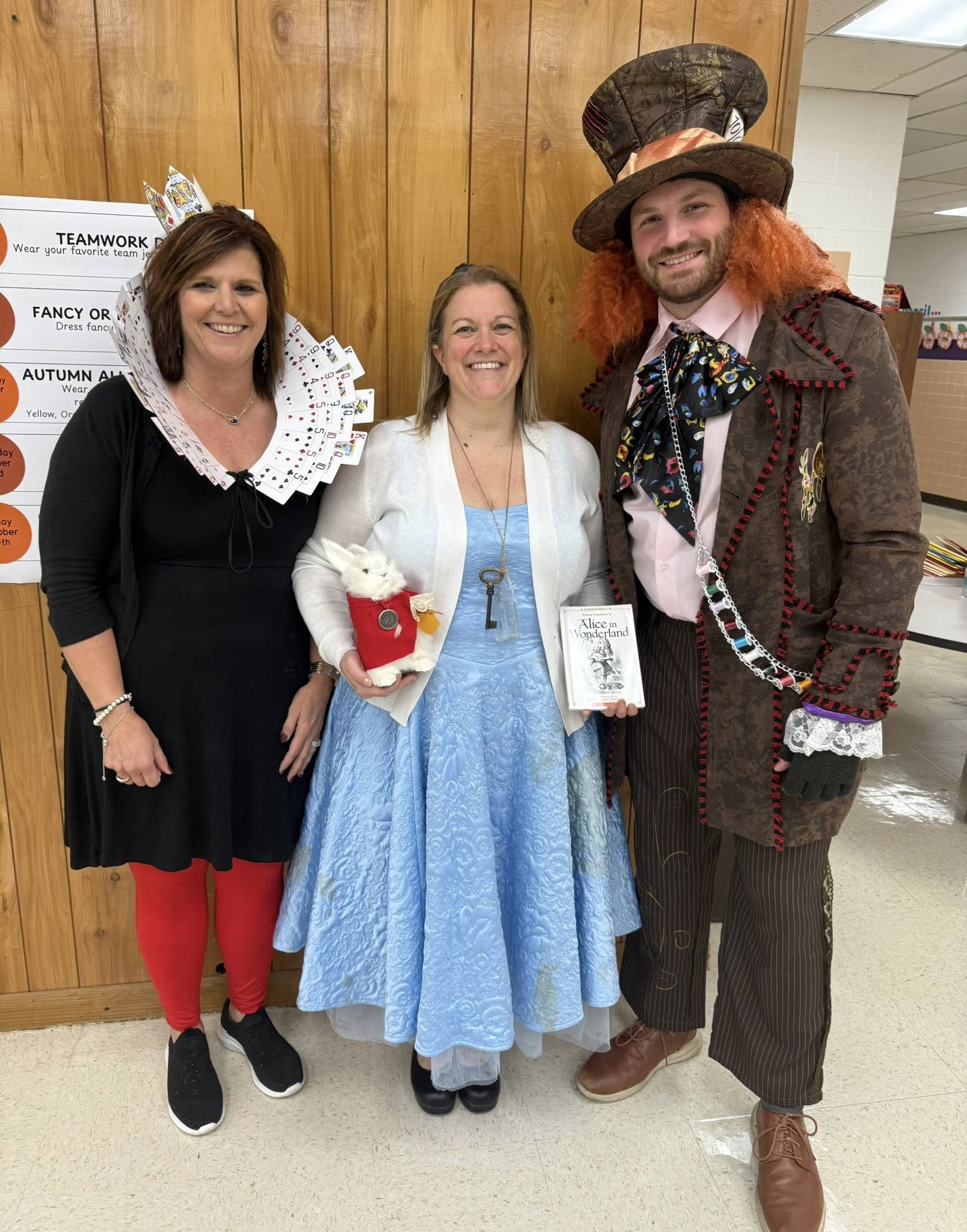 SHES Staff Dress Up For Book Character Dress Up Parade