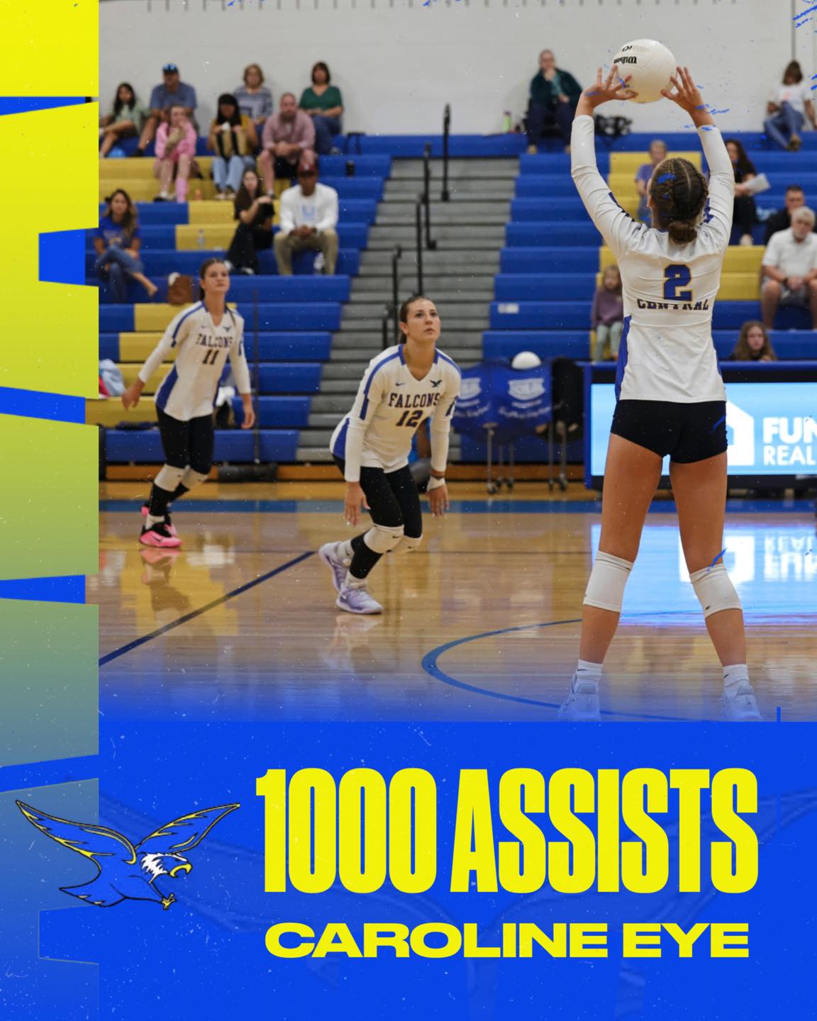 Central Volleyball Standout Reaches 1,000 Career Assists