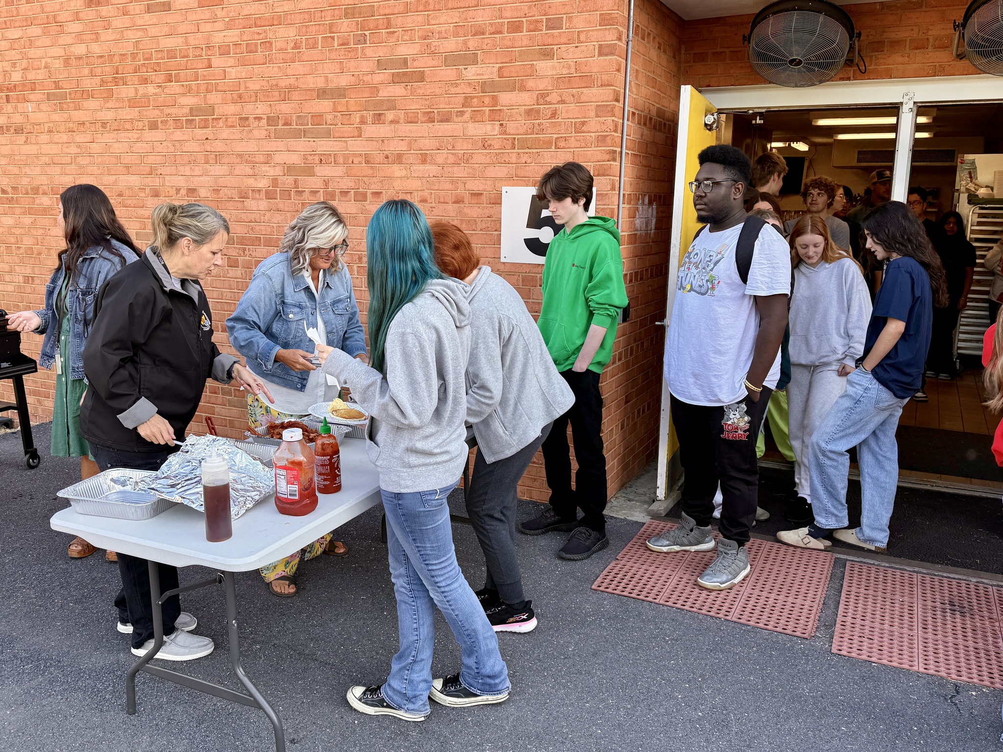 Triplett Tech Serves Up Senior Breakfast