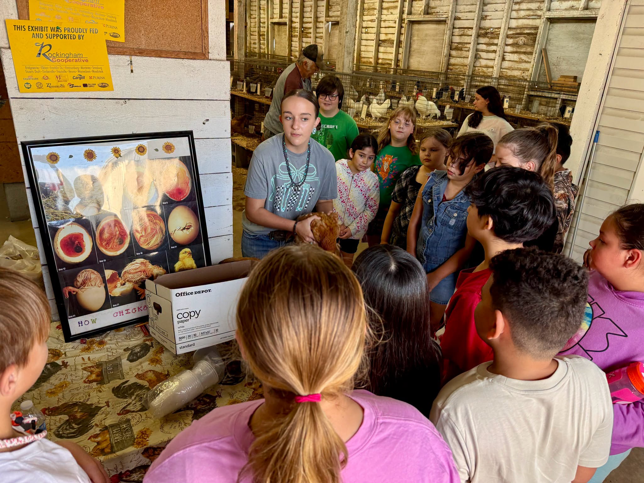 Ashby-Lee 2nd & 5th Graders Enjoy County Fair Field Trip