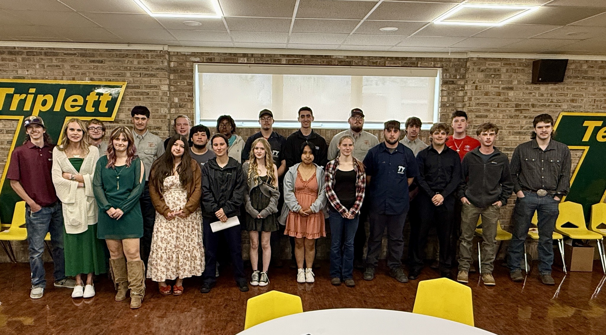 Triplett Recognizes 24 Students on Signing Day