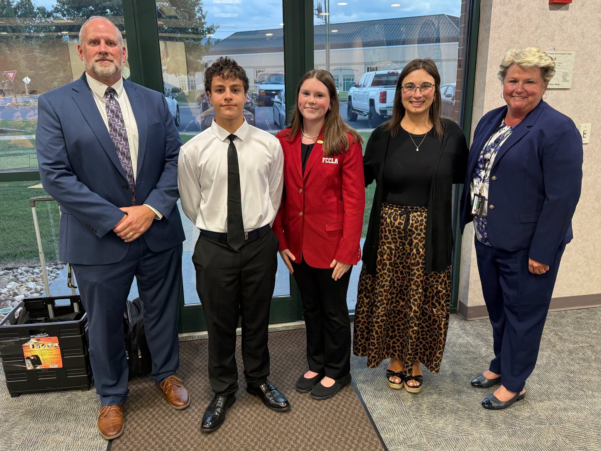 FFA Students Recognized at August School Board Meeting