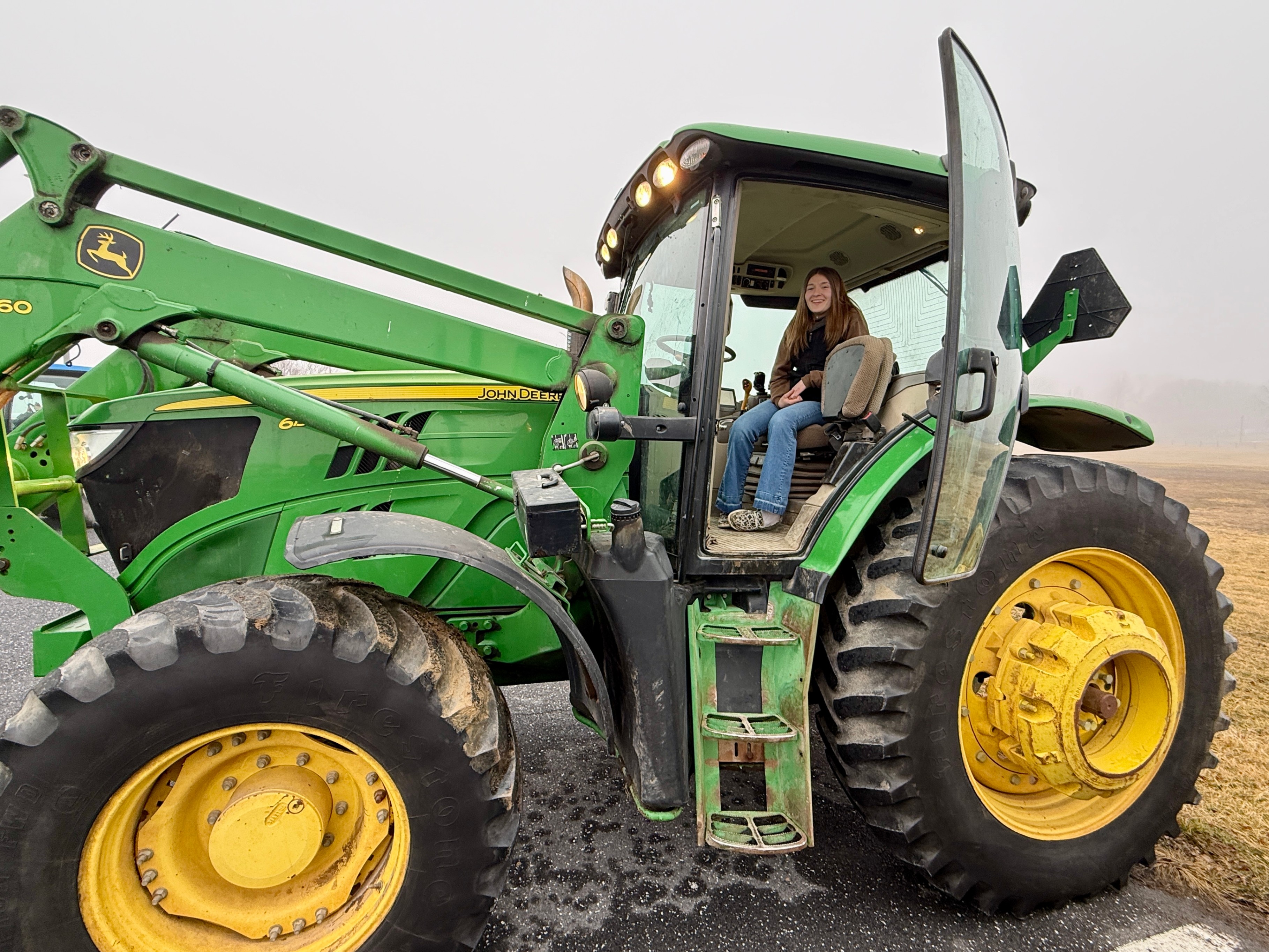 SJHS FFA Drive Your Tractor to School Day